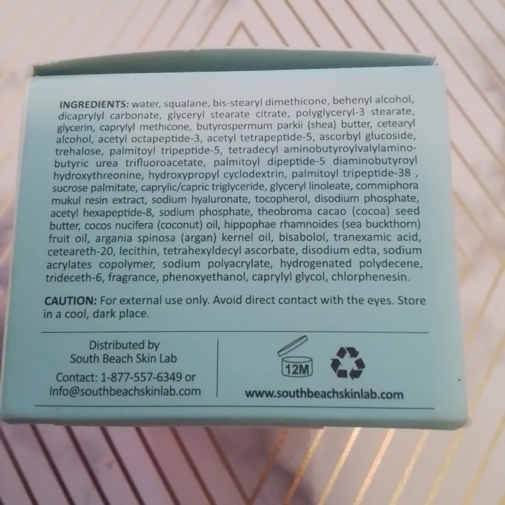 NIB South Beach Skinlab Repair & Release Cream 30ml/1oz